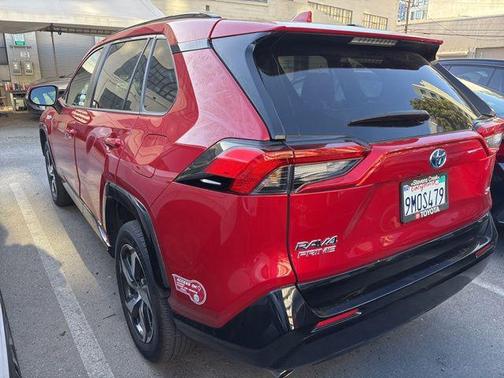 Supersonic Red 2024 Toyota RAV4 Prime SE