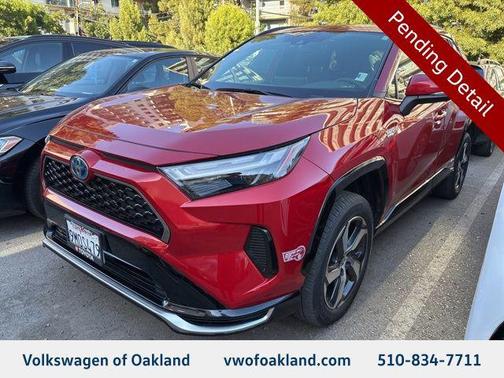 Supersonic Red 2024 Toyota RAV4 Prime SE