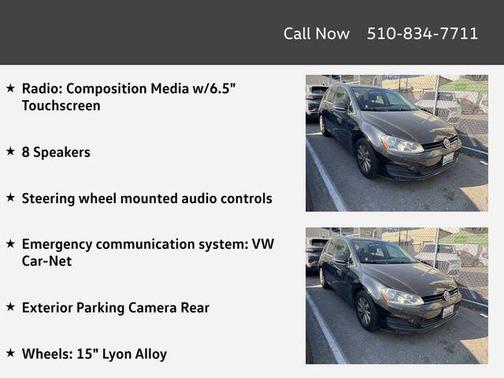 2016 Volkswagen Golf TSI S 4-Door