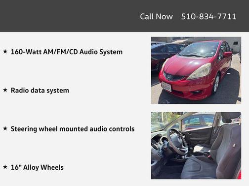 Milano Red 2010 Honda Fit Sport