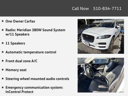 Polaris White 2017 Jaguar F-PACE 20d Premium