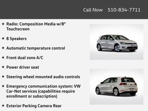 2019 Volkswagen e-Golf SE