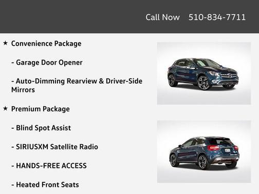 Denim Blue Metallic 2019 Mercedes-Benz GLA 250 4MATIC