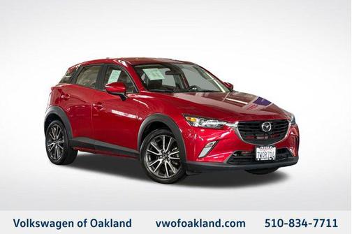 Soul Red Metallic 2017 Mazda CX-3 Touring