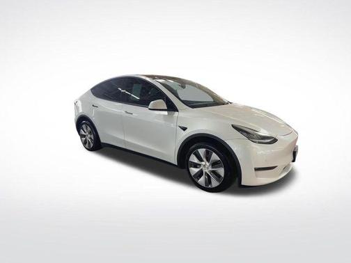 Pearl White Multi-Coat 2021 Tesla Model Y Long Range Dual Motor All-Wheel Drive