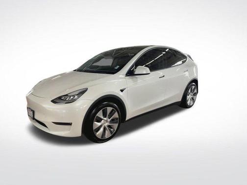 Pearl White Multi-Coat 2021 Tesla Model Y Long Range Dual Motor All-Wheel Drive