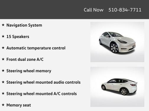 Pearl White Multi-Coat 2021 Tesla Model Y Long Range Dual Motor All-Wheel Drive