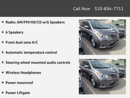 2017 Toyota Sienna XLE Premium