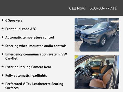 2018 Volkswagen Tiguan 2.0T SE 4MOTION