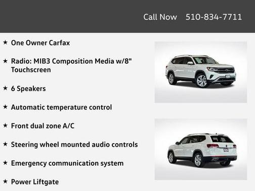 2022 Volkswagen Atlas 3.6L SE w/Technology