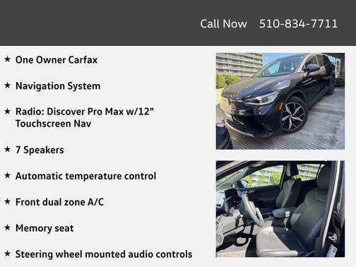 Deep Black Pearl 2023 Volkswagen ID.4 Pro S