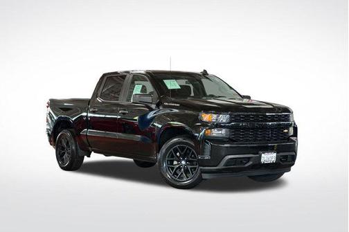 Black 2021 Chevrolet Silverado 1500 Custom