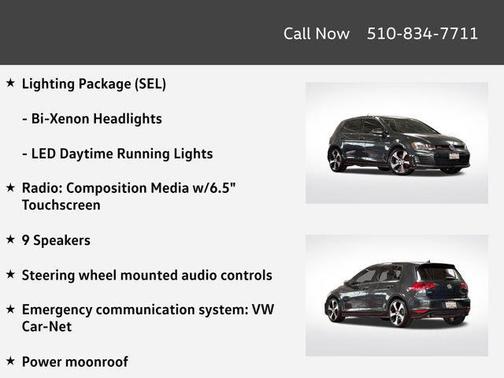 2016 Volkswagen Golf GTI 2.0T SE 4-Door