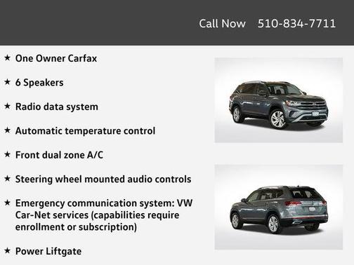 2021 Volkswagen Atlas 3.6L SE w/Technology