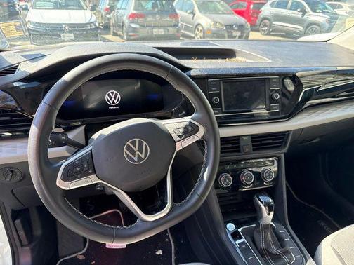 Pure White 2023 Volkswagen Taos 1.5T S