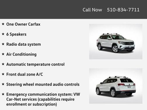 2021 Volkswagen Atlas 3.6L SE w/Technology