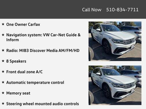 2022 Volkswagen Tiguan 2.0T SEL R-Line 4MOTION