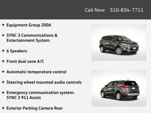 MAGNETIC METALLIC 2019 Ford Escape SE