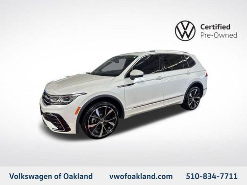 Opal White 2024 Volkswagen Tiguan 2.0T SEL R-Line 4MOTION