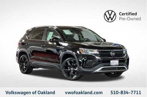Deep Black 2022 Volkswagen Taos 1.5T SE