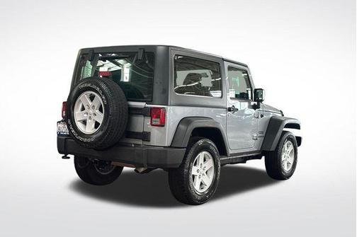Billet Silver Metallic Clearcoat 2017 Jeep Wrangler Sport