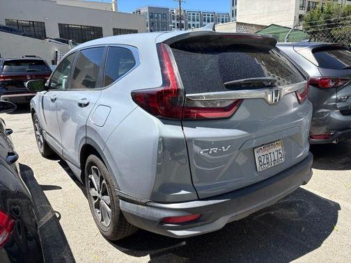 Gray 2021 Honda CR-V 2WD EX-L