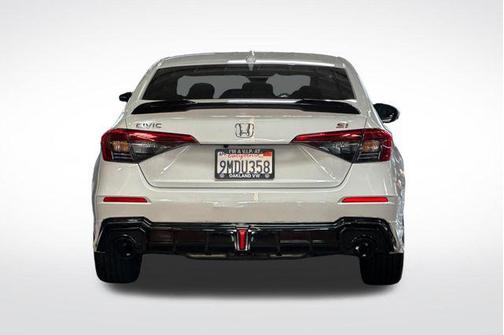 Platinum White Pearl 2024 Honda Civic Si Base