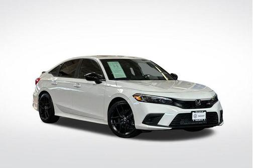 Platinum White Pearl 2024 Honda Civic Si Base