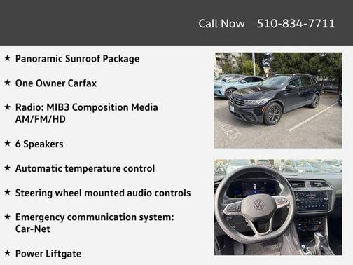 2022 Volkswagen Tiguan 2.0T SE 4MOTION