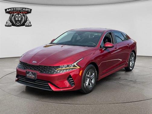 Passion Red Tintcoat 2021 Kia K5 LXS