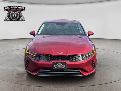 Passion Red Tintcoat 2021 Kia K5 LXS