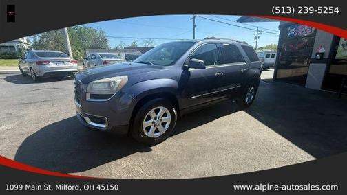 Blue 2014 GMC Acadia SLE-1