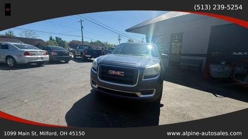 Blue 2014 GMC Acadia SLE-1
