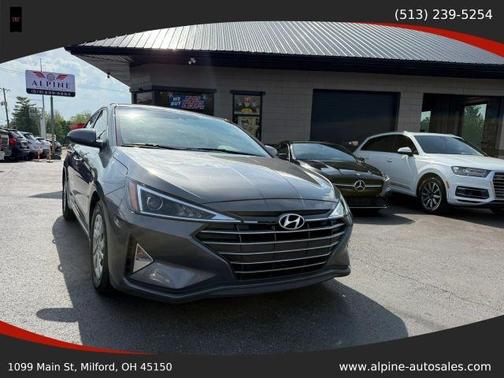 Gray 2020 Hyundai ELANTRA SE