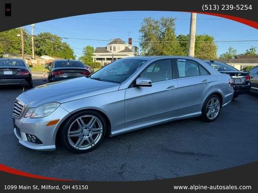 Silver 2010 Mercedes-Benz E-Class E 350