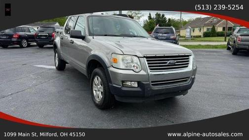 Gray 2008 Ford Explorer Sport Trac XLT