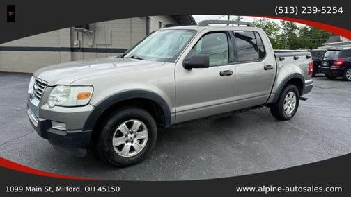 Gray 2008 Ford Explorer Sport Trac XLT
