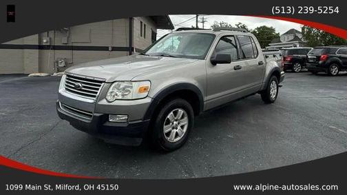 Gray 2008 Ford Explorer Sport Trac XLT