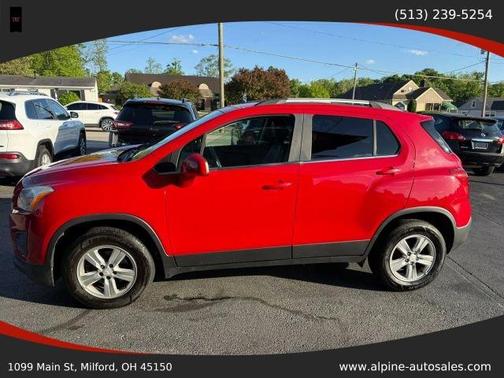 Red 2016 Chevrolet Trax LT