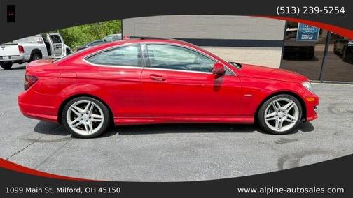 Red 2012 Mercedes-Benz C-Class C 250