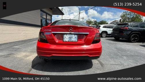 Red 2012 Mercedes-Benz C-Class C 250