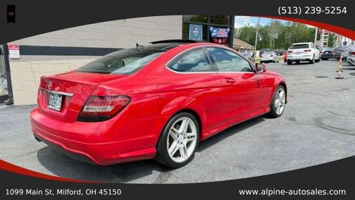 Red 2012 Mercedes-Benz C-Class C 250