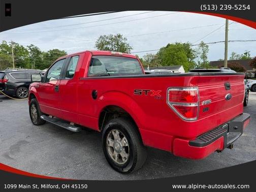 Red 2010 Ford F-150 STX SuperCab