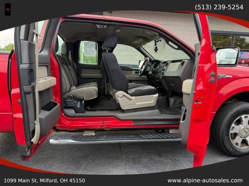 Red 2010 Ford F-150 STX SuperCab
