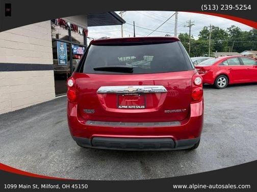 Red 2013 Chevrolet Equinox 1LT