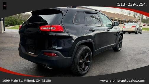 Black 2016 Jeep Cherokee Altitude