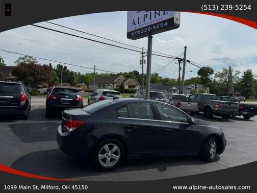 Blue 2015 Chevrolet Cruze 1LT