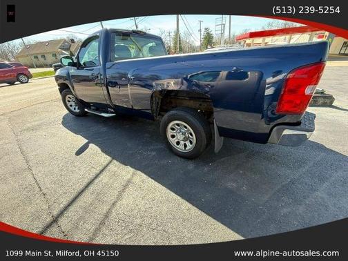 Blue 2010 Chevrolet Silverado 1500 Work Truck