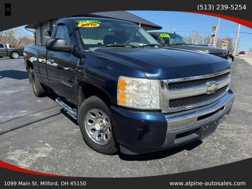 Blue 2010 Chevrolet Silverado 1500 Work Truck