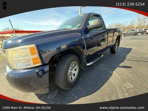 Blue 2010 Chevrolet Silverado 1500 Work Truck